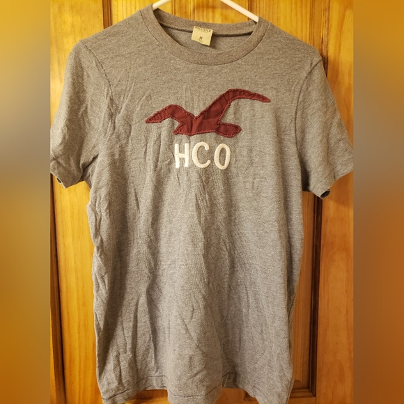Hollister Graphic Tee Gray - Picture 1 of 2